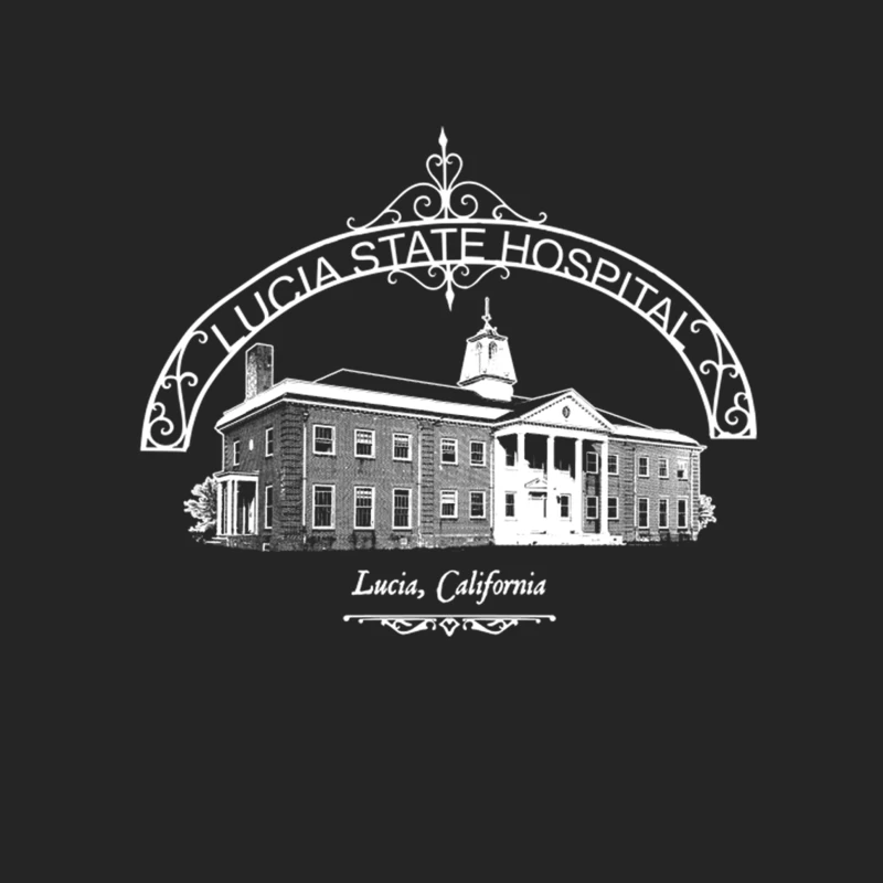 Lucia State Hospital from Ratched Male Pullover Sweatshirt