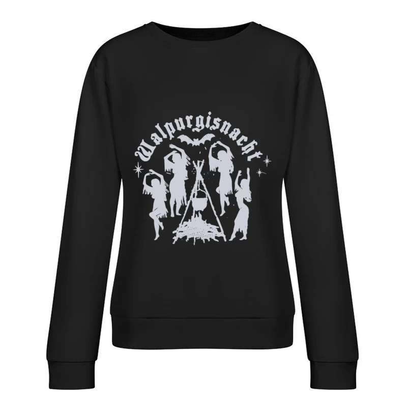 Walpurgisnacht Tänzer und Hexen Damen Pullover Sweatshirt