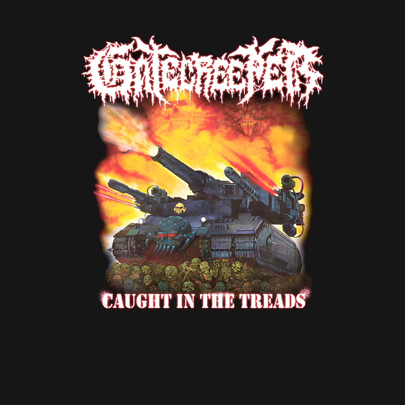 Gatecreeper Caught In The Treads Male T-Shirt