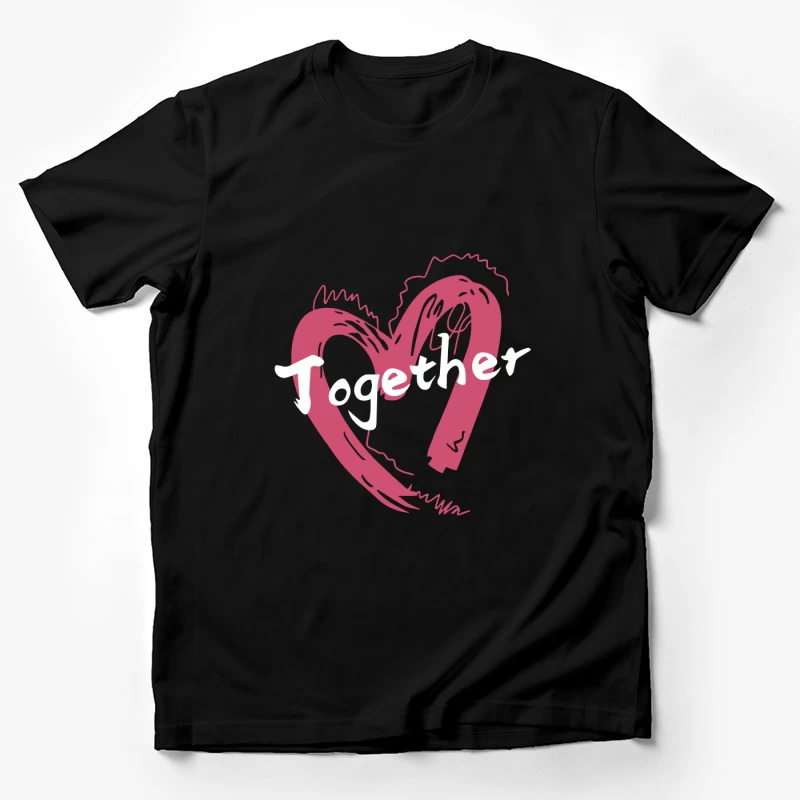 Gemeinsam in Herz und Schrift Herren T-Shirt