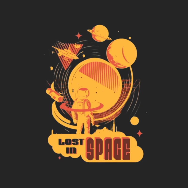 Aventure Perdue dans l'Espace Femme Sweat-shirt à enfiler