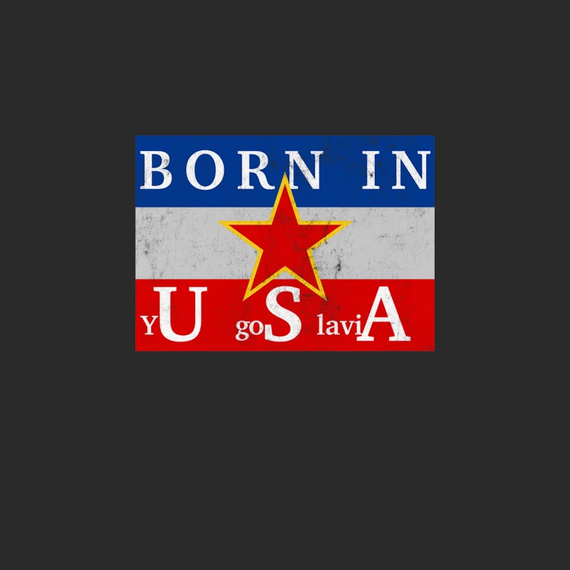 Born In yUgoSlaviA Baseball Cap