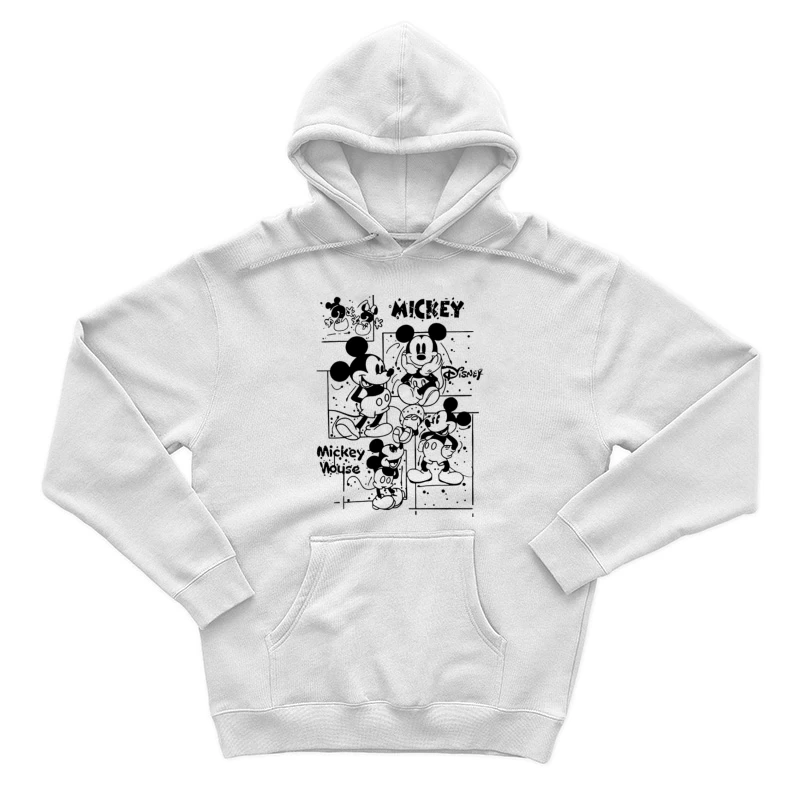 Mickey Mouse Zeichnung Herren Pullover Hoodie
