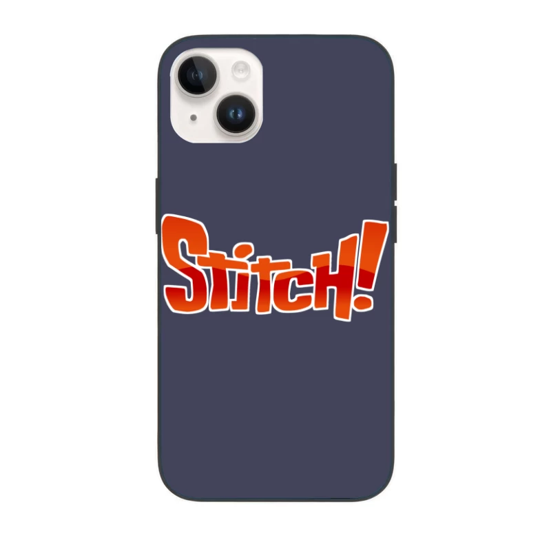 Stitch Logo from Lilo & Stitch iPhone Case