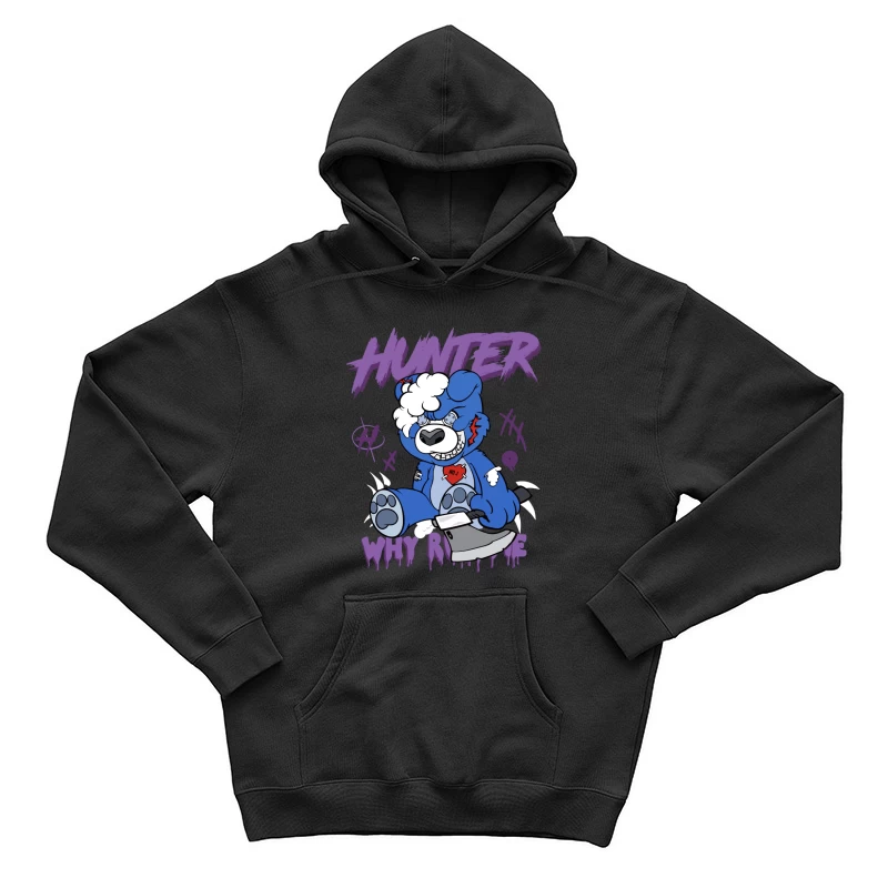 Jagd-Bär mit Axt Herren Pullover Hoodie