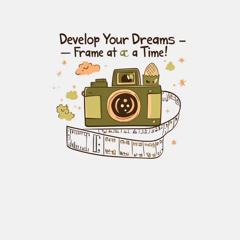 Inspiring Camera Dreams: Motivational Photography Quote Male Tank Top