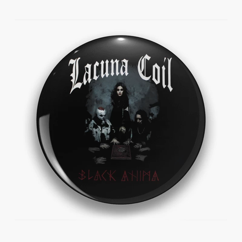 Lacuna Coil Black Anima Pin