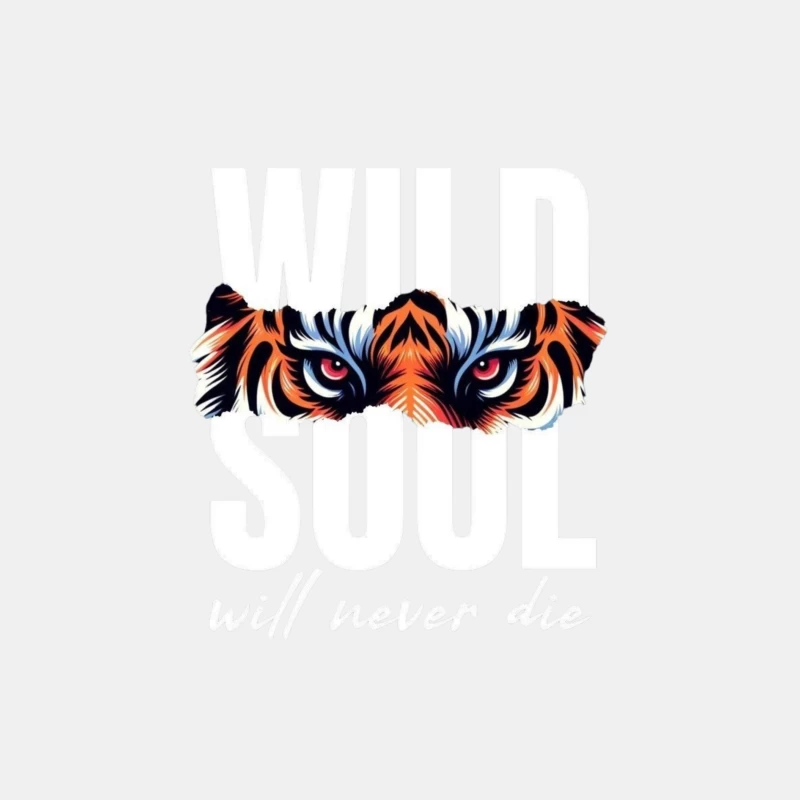 Wild Soul Inspiration with Tiger Art Male Tank Top