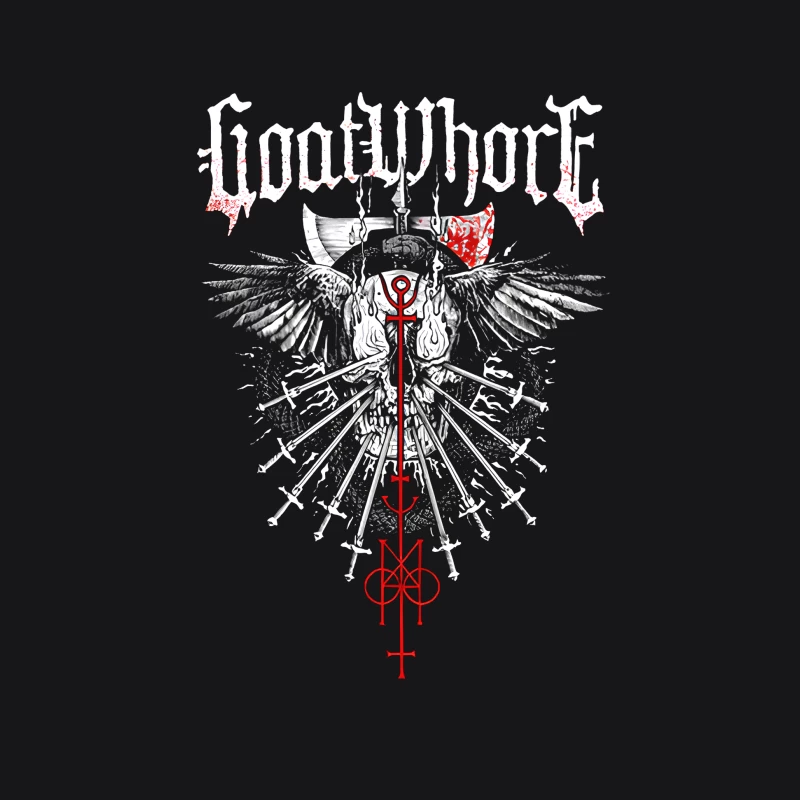 Goatwhore AUS Tour Male Pullover Hoodie