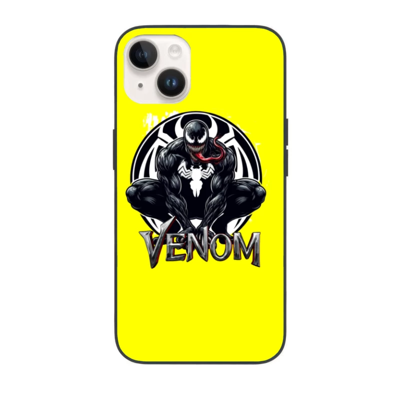 Venom Comic Art iPhone Case