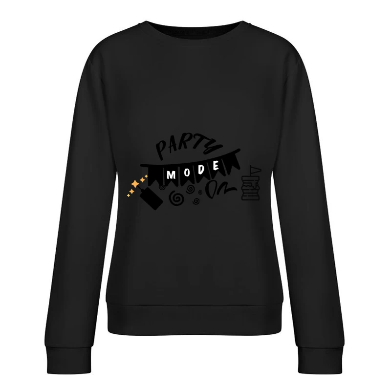 Design avec texte en mode magique Femme Sweat-shirt à enfiler