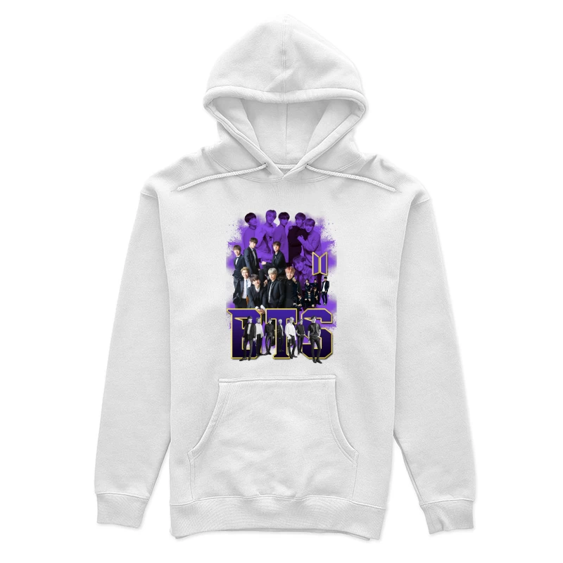 BTS Music Group Collage Female Pullover Hoodie