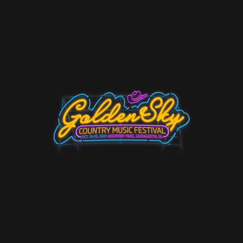 GOLDENSKY COUNTRY FESTIVAL 2024 Desk Mat