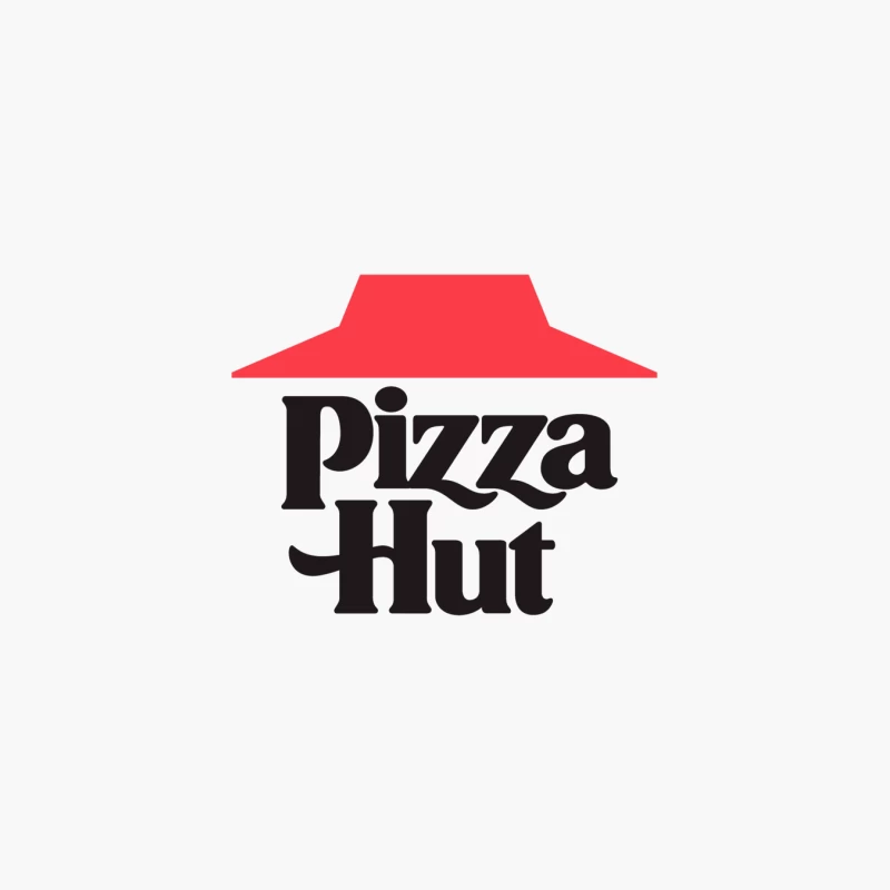 Pizza Hut Classic Corporate Logo Design Cotton Tote Bag