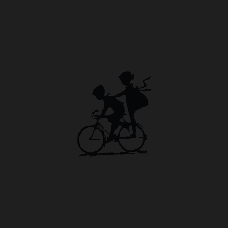 Balade en vélo illustrée Homme Débardeur