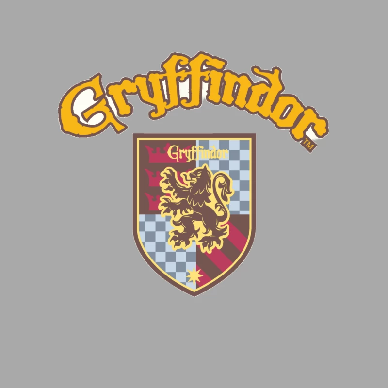 Gryffindor Wappen Design Herren Pullover Hoodie