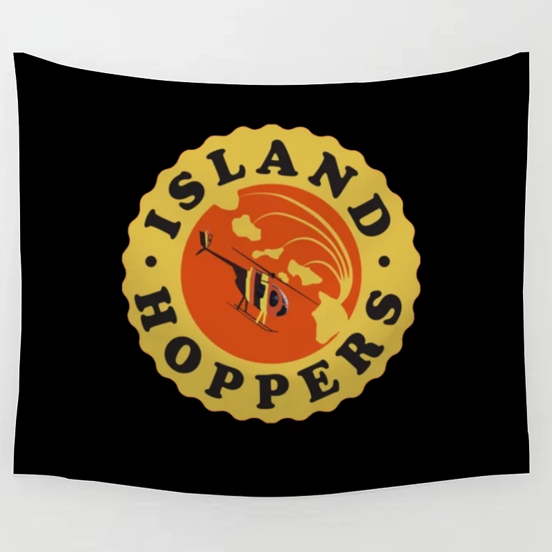 Island Hoppers Retro Tapestry