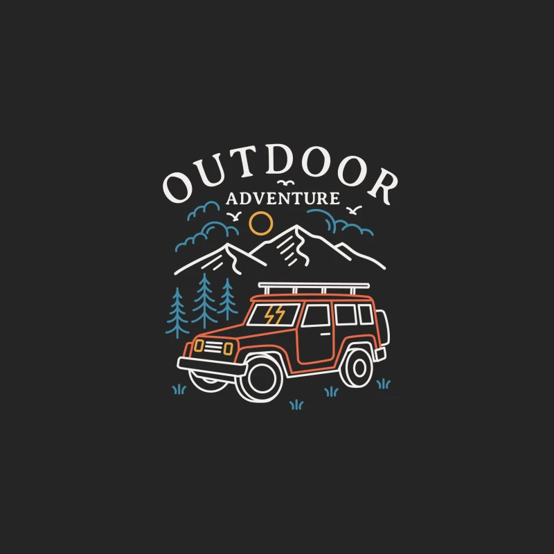Abenteuer im Freien mit Geländewagen Damen Pullover Sweatshirt