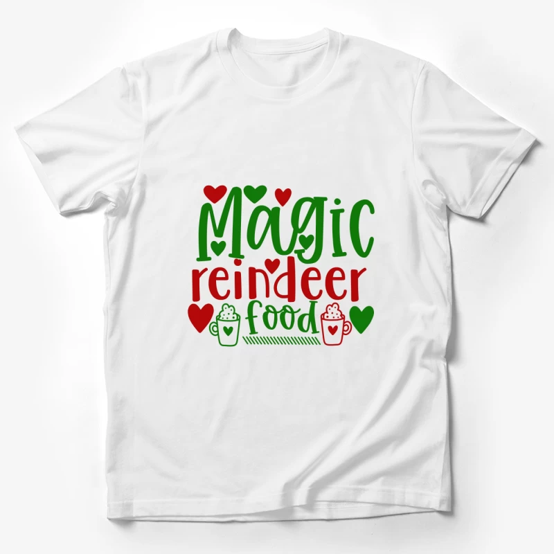 Conception de nourriture magique pour rennes Homme T-Shirt