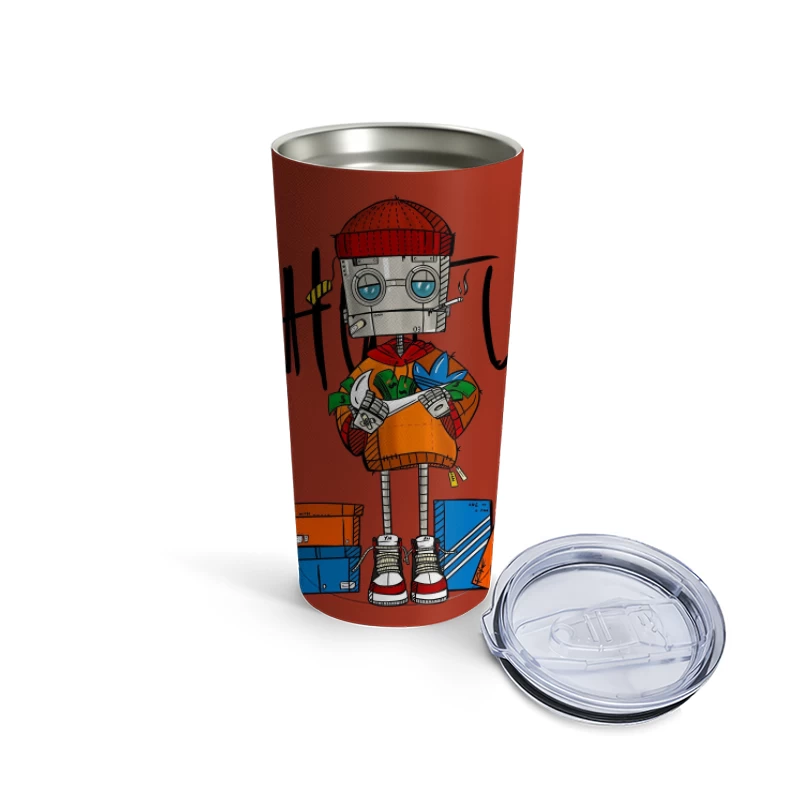 Streetwear Robot Travel Mug