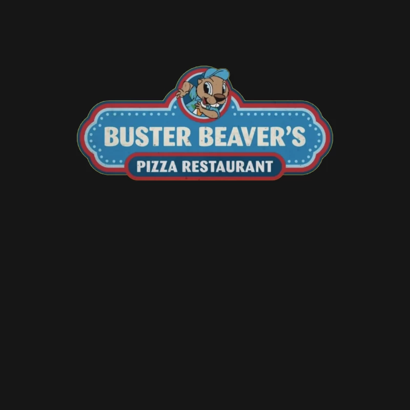 Buster Beaver's Pizza Restaurant Male Long Sleeve T-Shirt