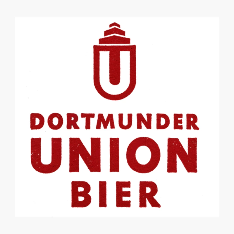 Dortmunder Union Beer Throw Pillow