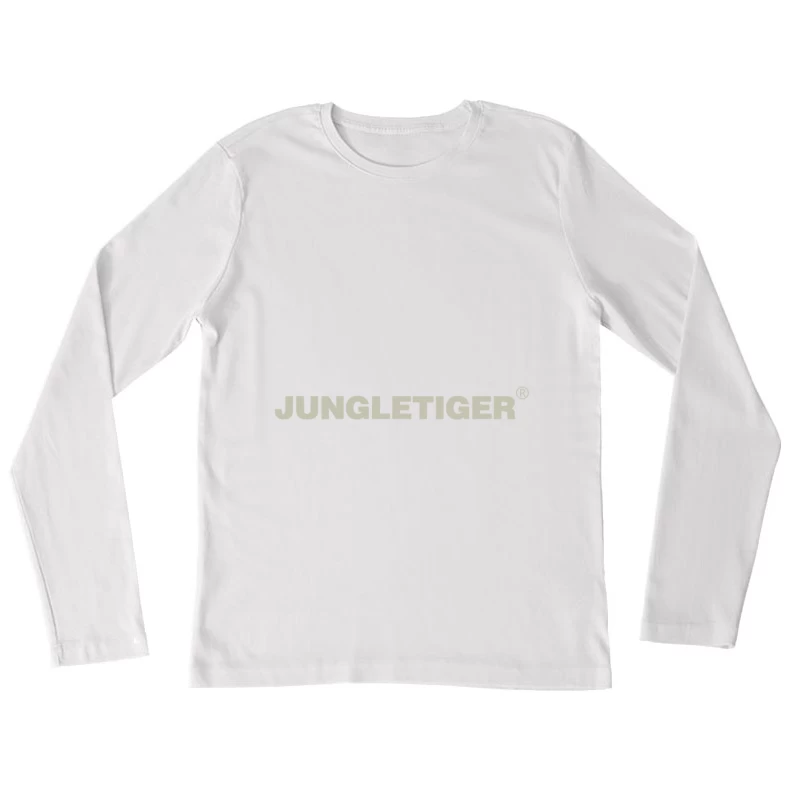 JUNGLETIGER Markenzeichen Damen Langarm T-Shirt