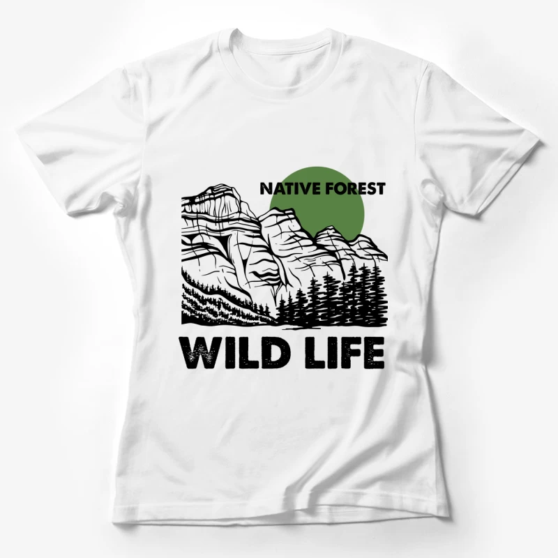 Natur, Erhaltung, Baumkronen Damen T-Shirt