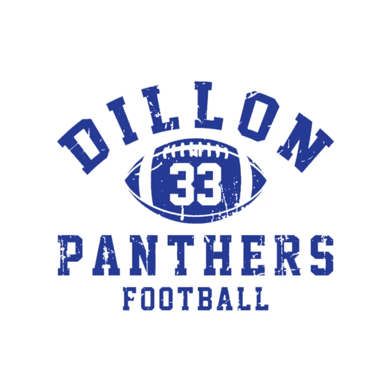 Dillon High Panthers Football 2006 2 Pin