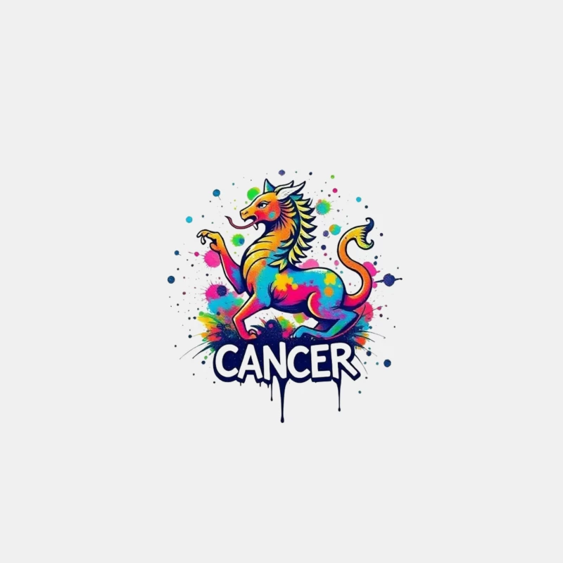 Astrological Cancer Zodiac Illustration Male Tank Top