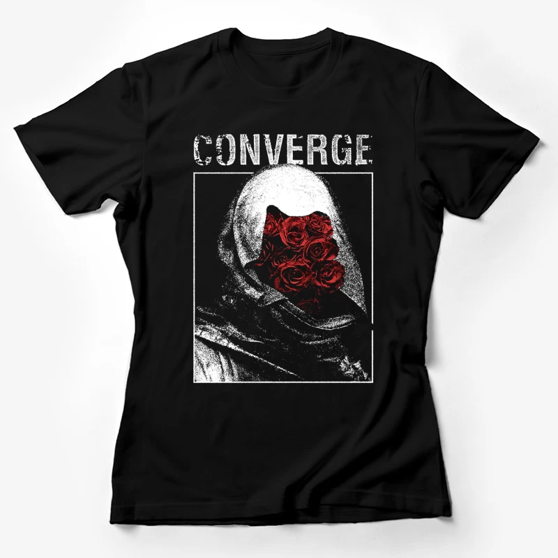 Converge Rose Killer III Red Female T-Shirt