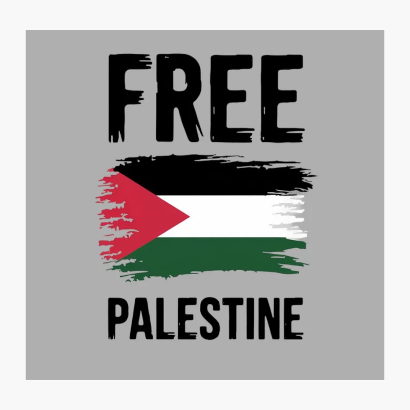 FREE PALESTINE National flag Throw Pillow