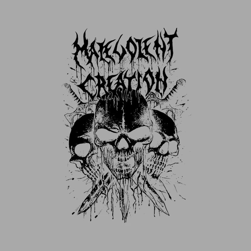 Malevolent Creation Male Pullover Hoodie