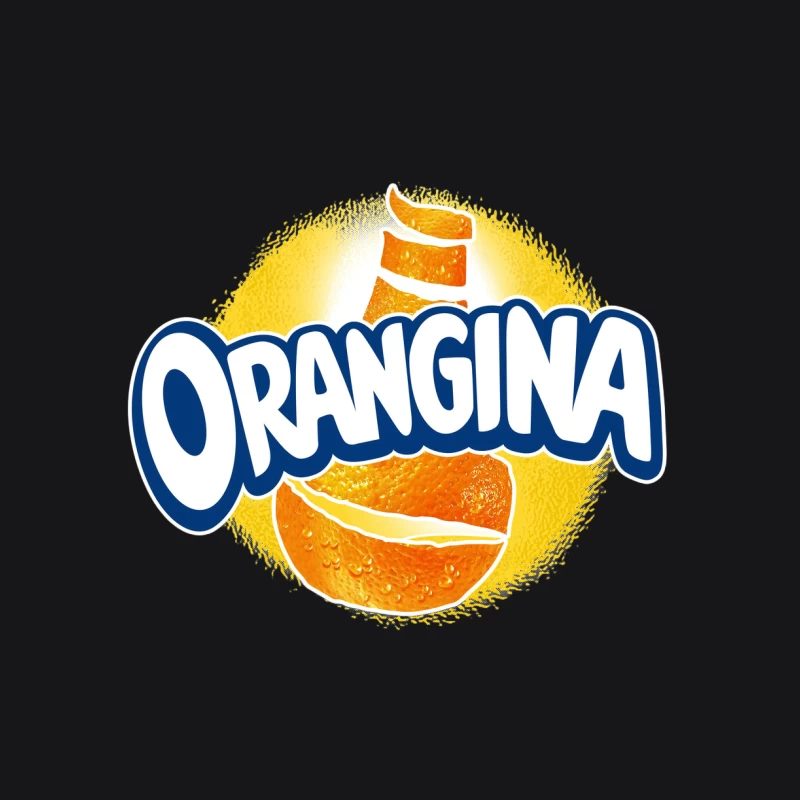 Orangina-Logo mit Orangenscheibe Herren Pullover Hoodie