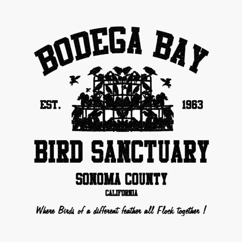 BODEGA BAY BIRD SANCTUARY 2 Cotton Tote Bag
