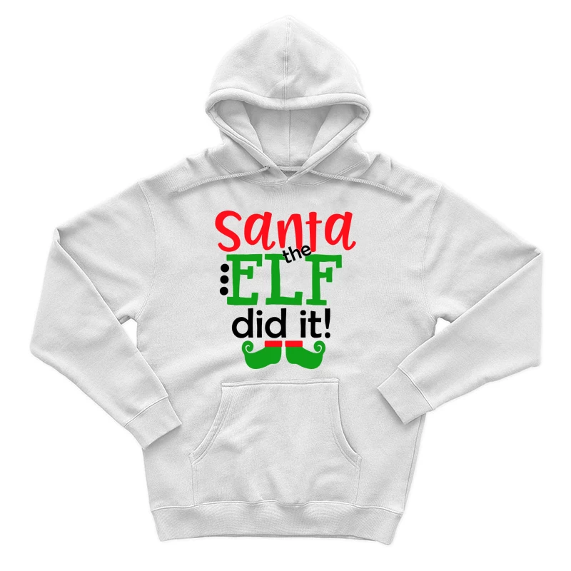 Le lutin de Santa a fait la blague amusante Homme Sweat à capuche