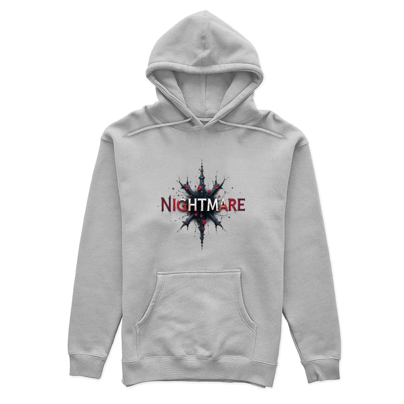 Nightmare Horror Graphic Design Female Pullover Hoodie