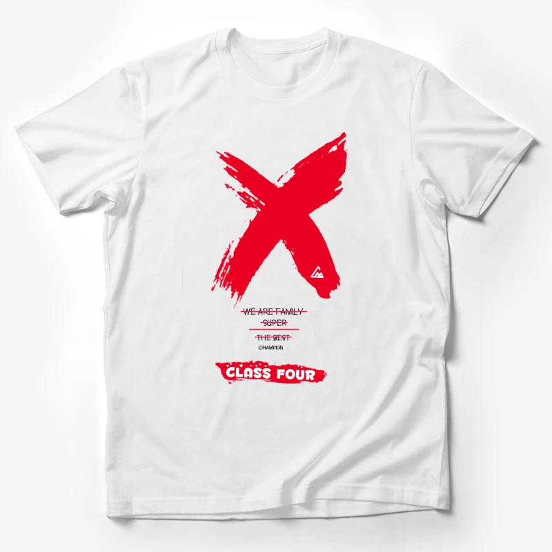 Gefahrensymbol und Warnhinweis, Klasse Vier Herren T-Shirt