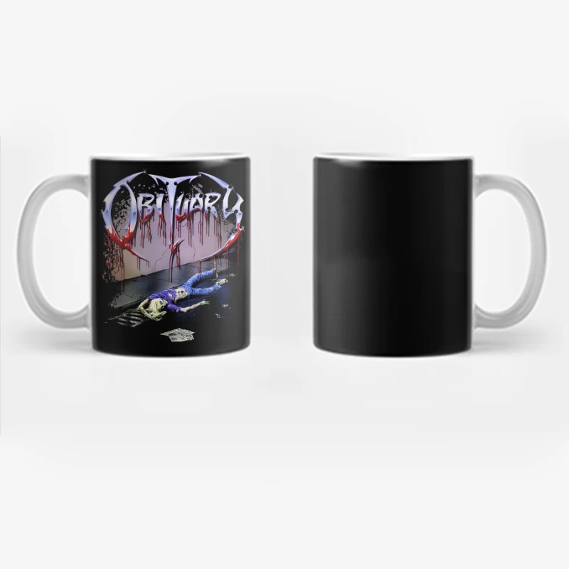 Obituary Slowly We Rot 3 Coffee Mug