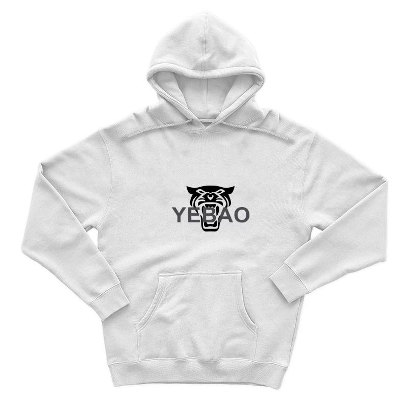 Yebao Logo mit Tiger Herren Pullover Hoodie