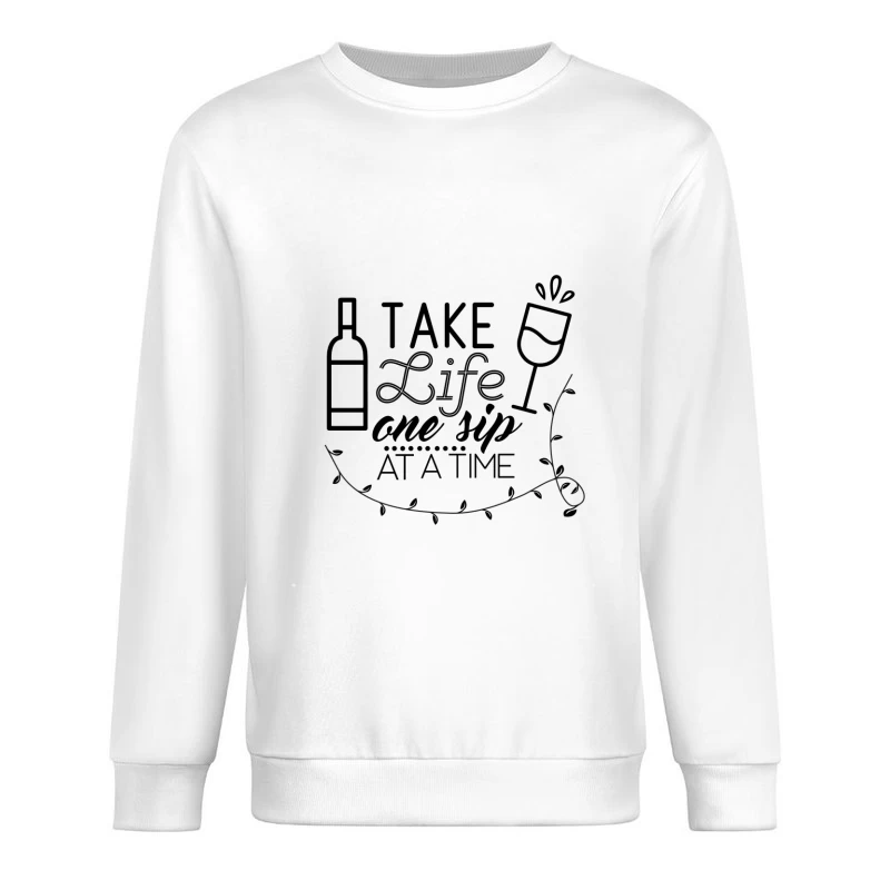 Ligne abstraite en spirale Homme Sweat-shirt à enfiler