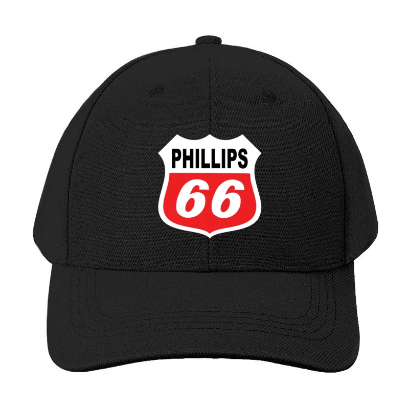 Phillips 66 Classic Shield Logo Design Baseball Cap