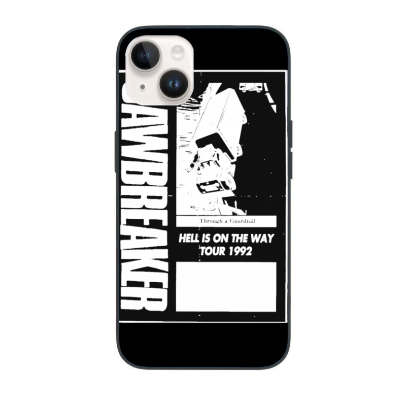 Jawbreaker "Hell Is On The Way" 1992 Tour Poster iPhone Case