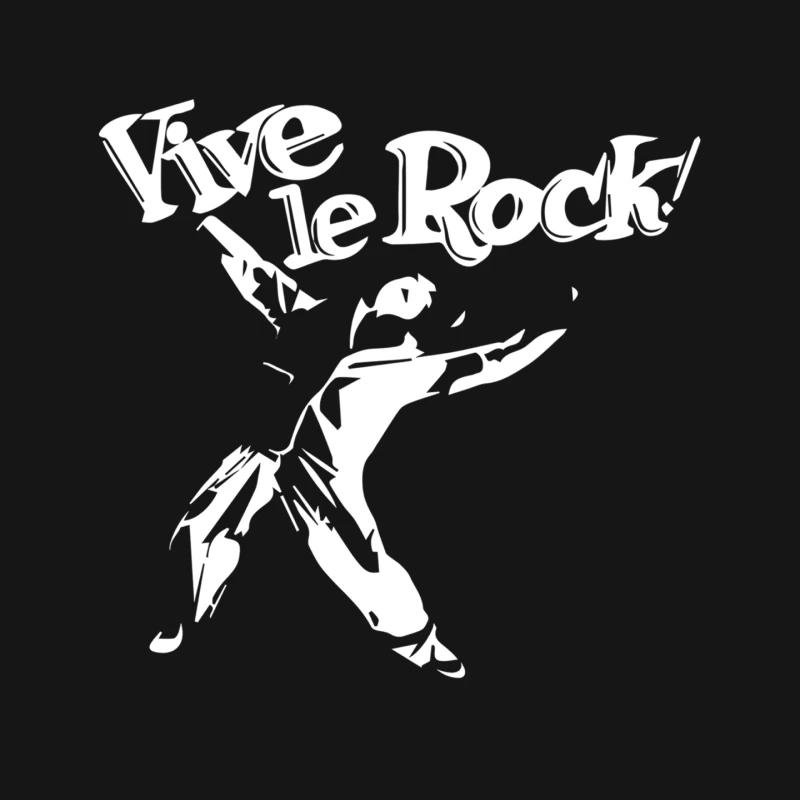 Vive Le Rock! Little Richard black Mouse Pad