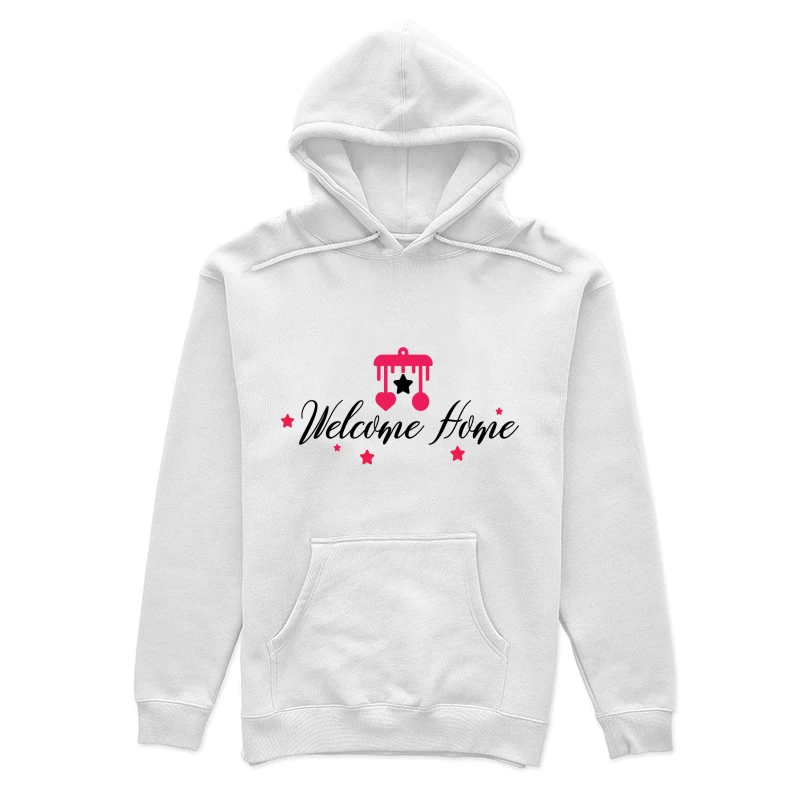 Mobile rouge avec étoiles décoratives Femme Sweat à capuche