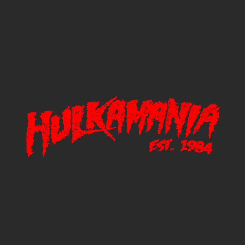 Hulkamania: Wrestling's Iconic Red Logo Since 1984 Baseball Cap