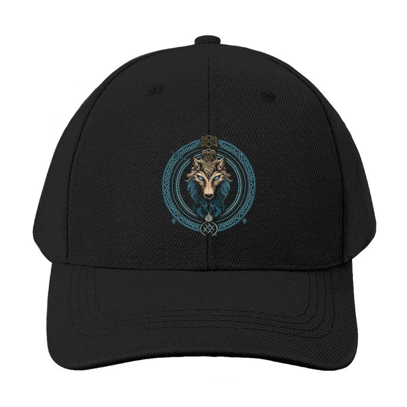 Mystic Celtic Wolf Baseball Cap