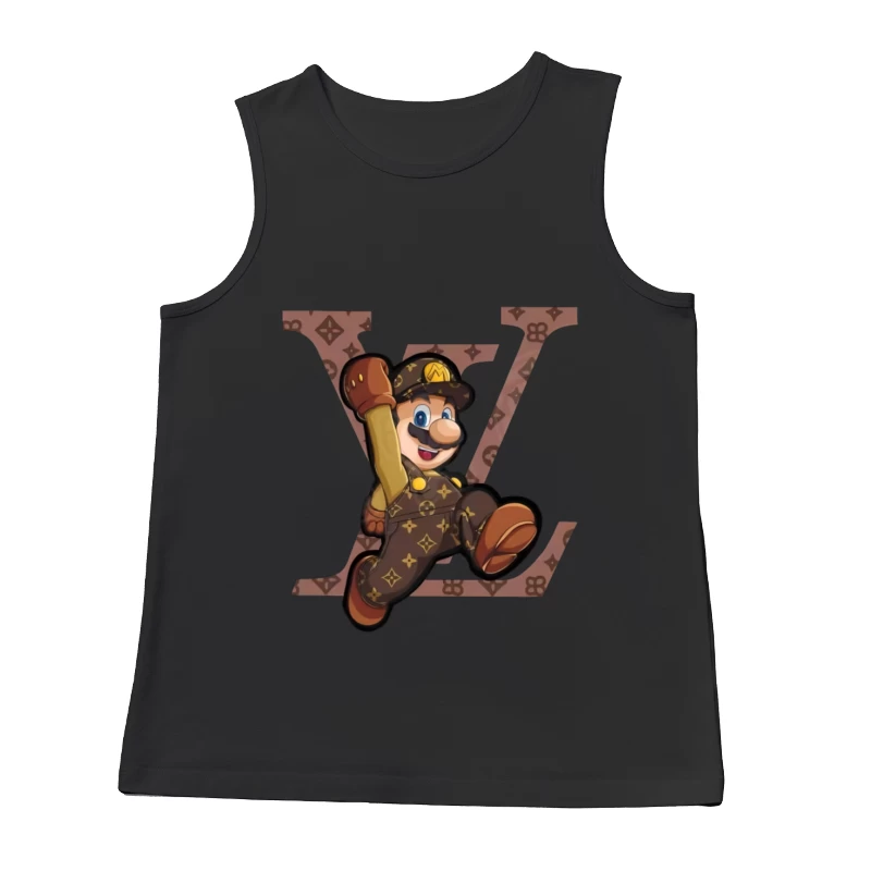 Designer-Mario Charakter Herren Tanktops