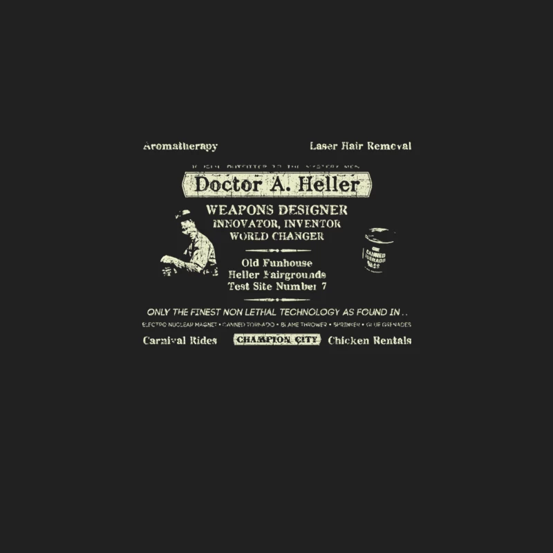 Doctor A Heller, distressed Bucket Hat