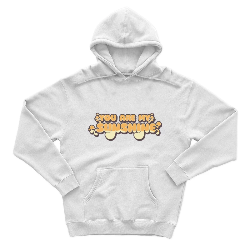 Bunter Schriftzug 'Du bist mein Sonnenschein' Herren Pullover Hoodie